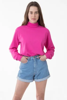 1811GD Unisex - Long Sleeve Garment Dye Turtleneck