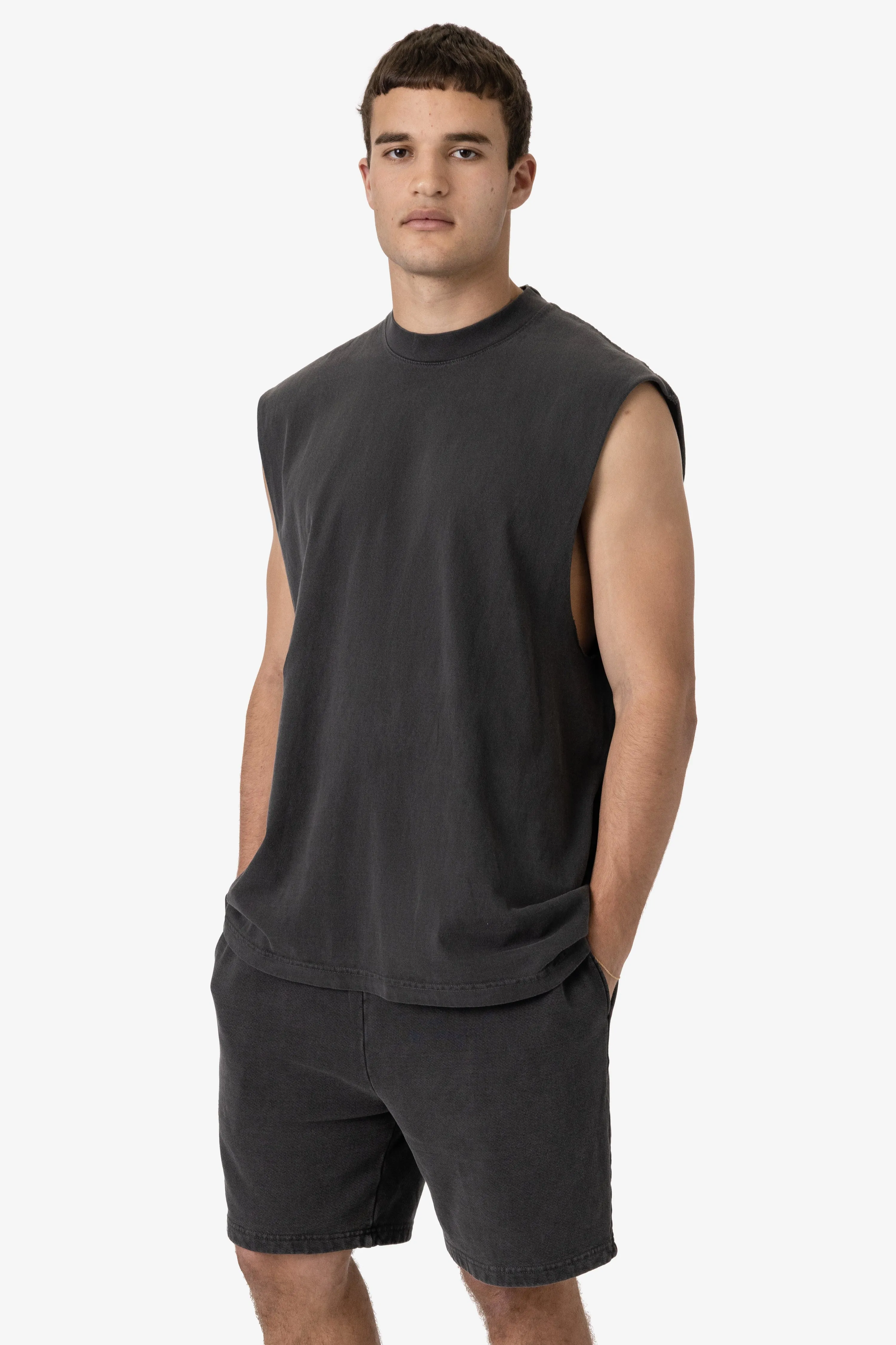 1865GD - 6.5oz Garment Dye Sleeveless Tee