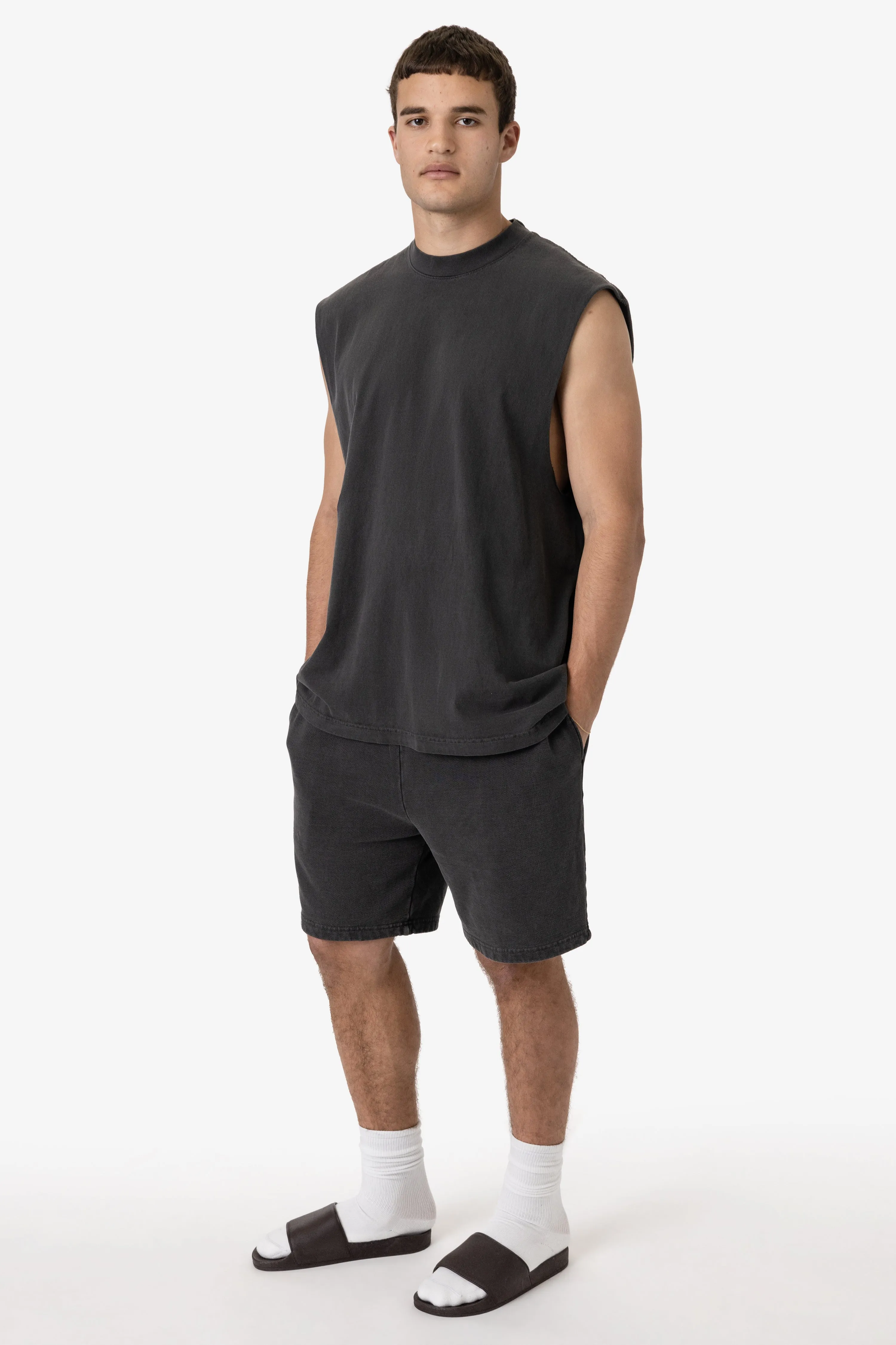 1865GD - 6.5oz Garment Dye Sleeveless Tee