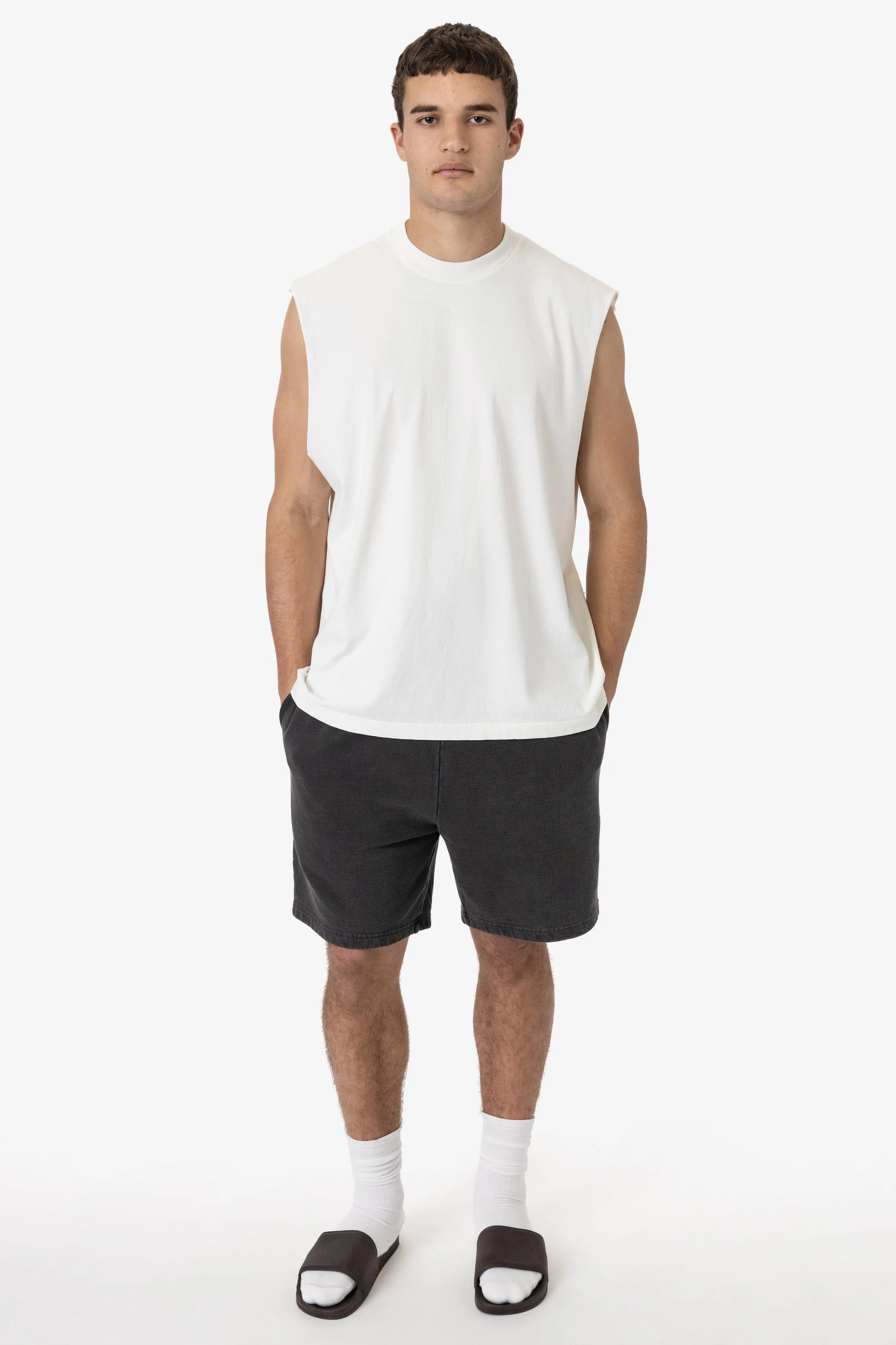 1865GD - 6.5oz Garment Dye Sleeveless Tee