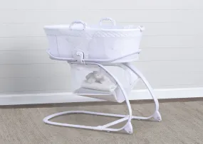 2-in-1 Moses Basket Bedside Bassinet Sleeper