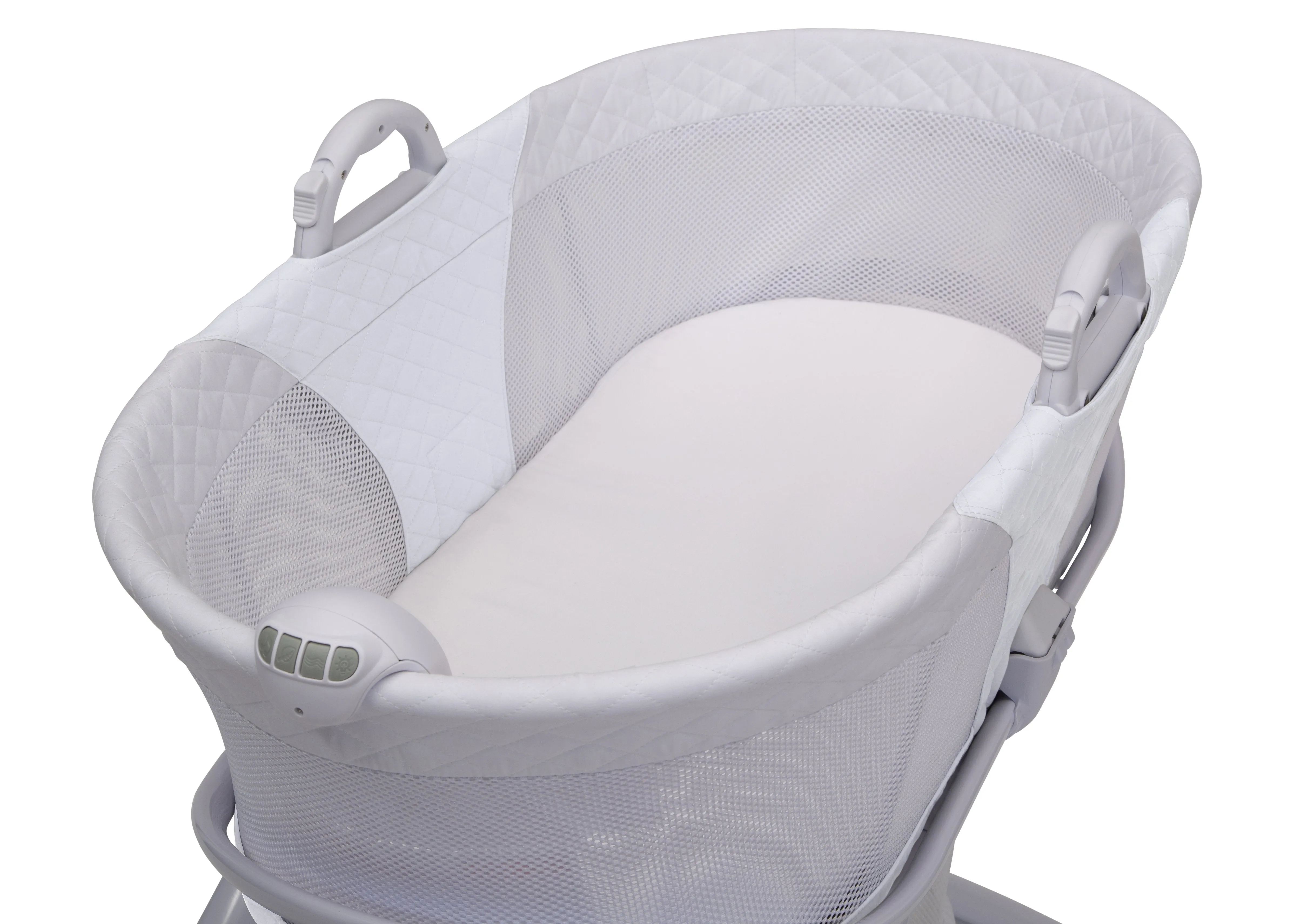 2-in-1 Moses Basket Bedside Bassinet Sleeper