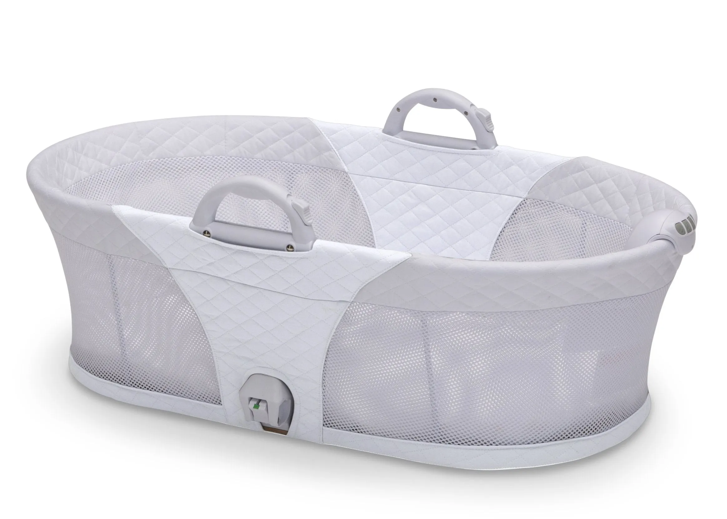 2-in-1 Moses Basket Bedside Bassinet Sleeper