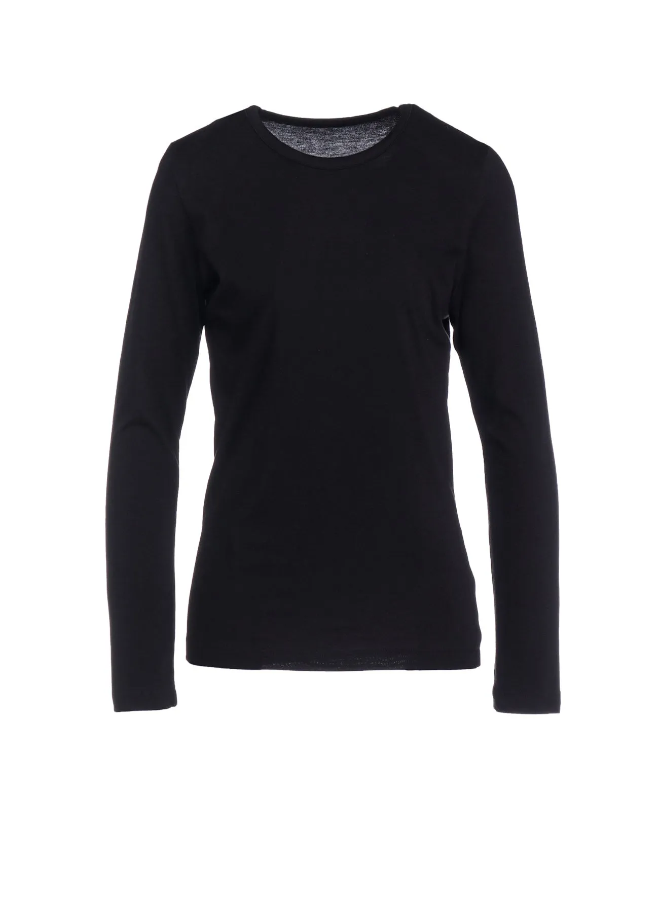 40/-SOFT JERSEY ROUND NECK LONG SLEEVE T