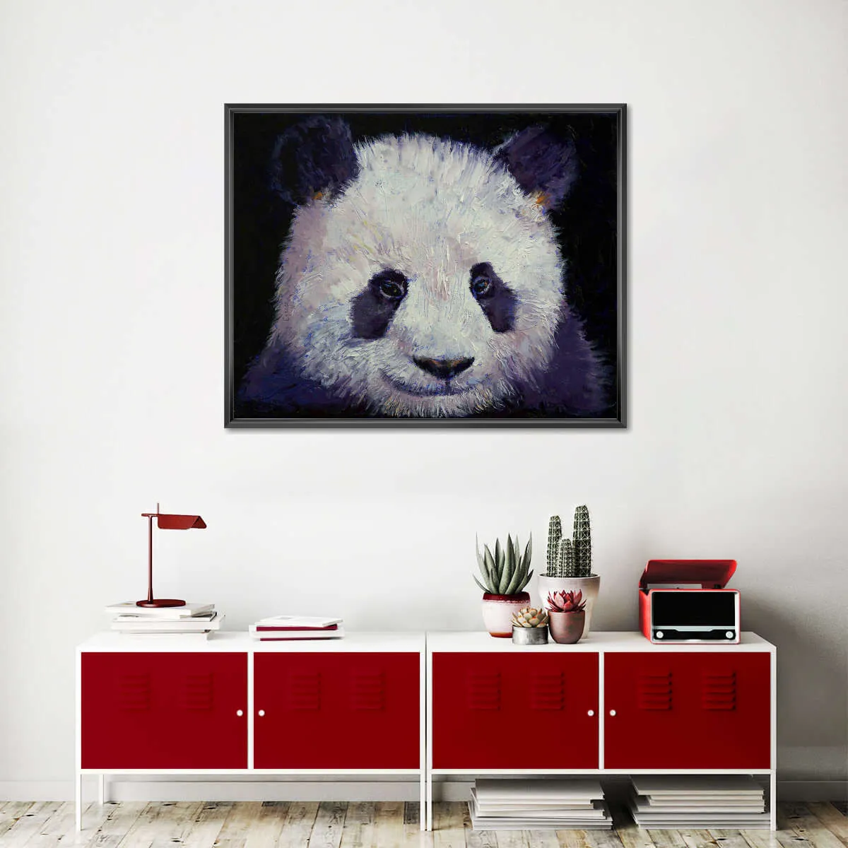 A Baby Panda Wall Art