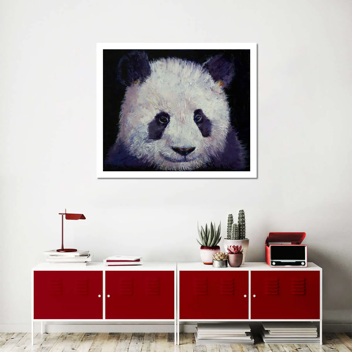 A Baby Panda Wall Art