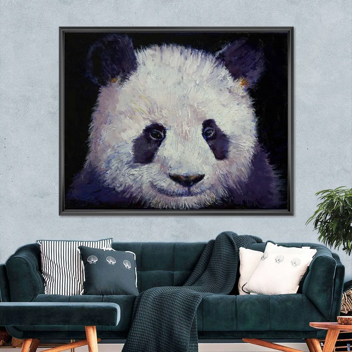 A Baby Panda Wall Art