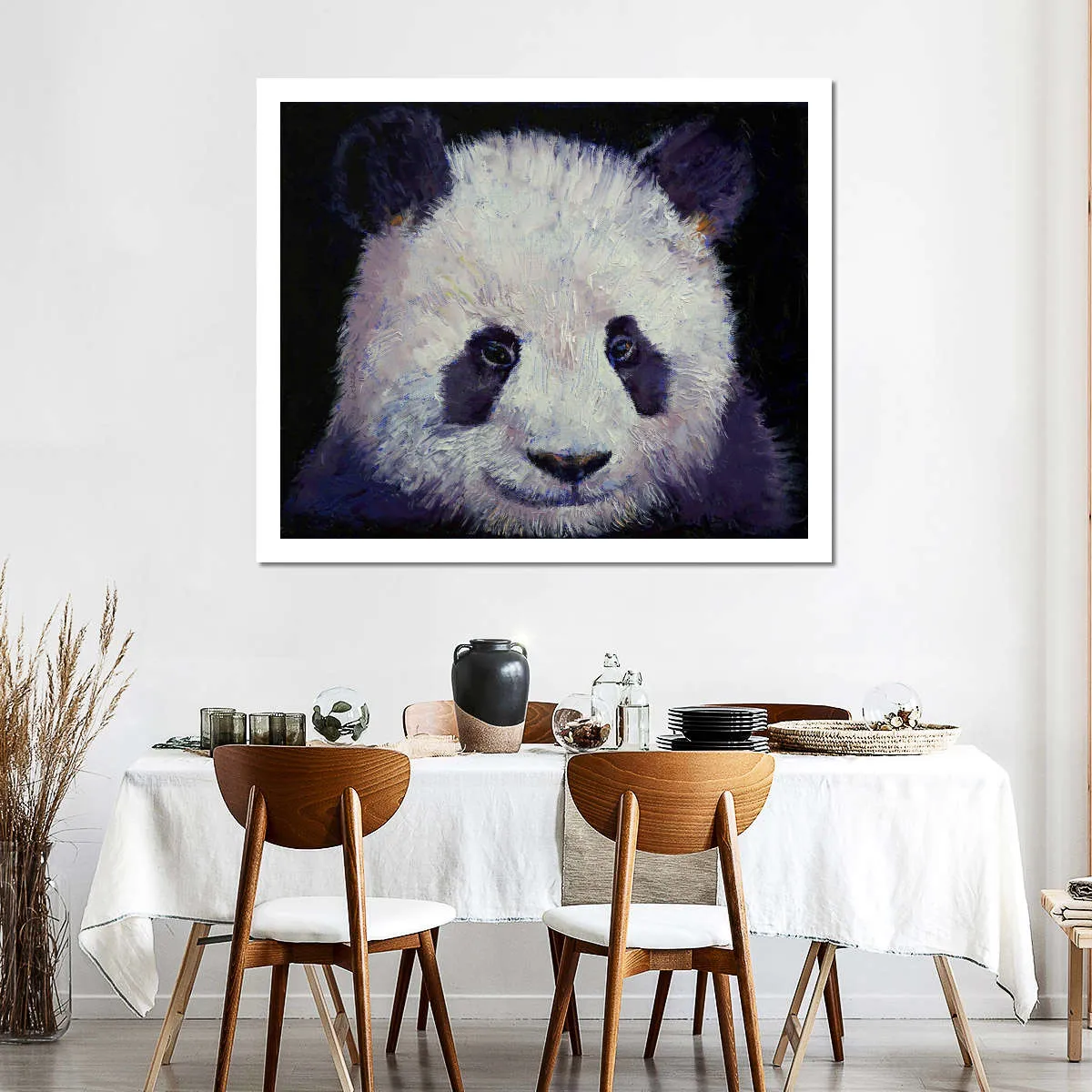 A Baby Panda Wall Art