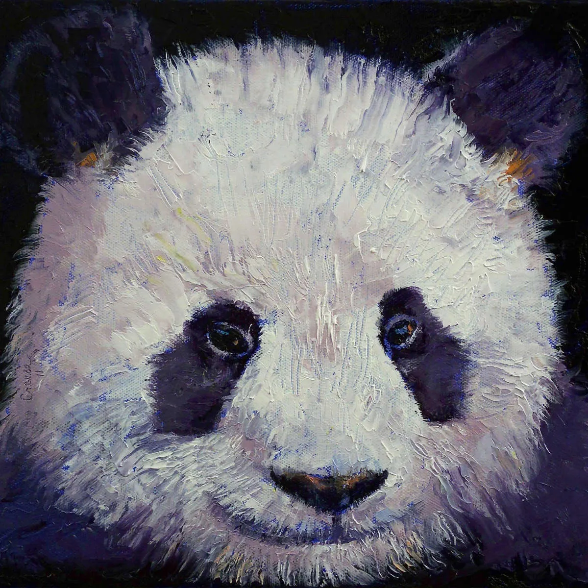 A Baby Panda Wall Art