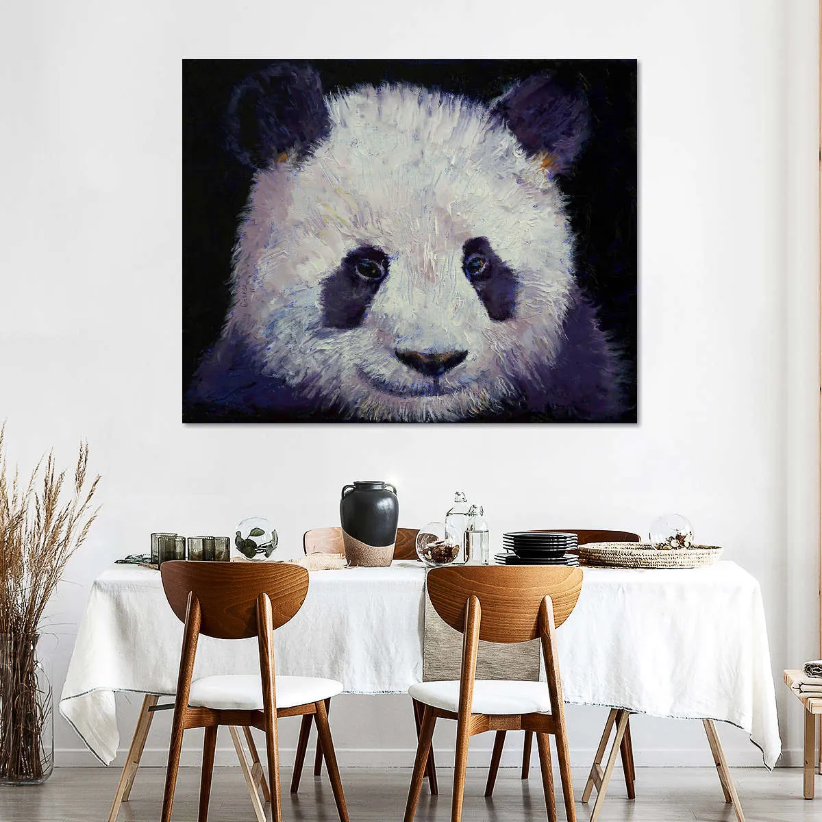 A Baby Panda Wall Art