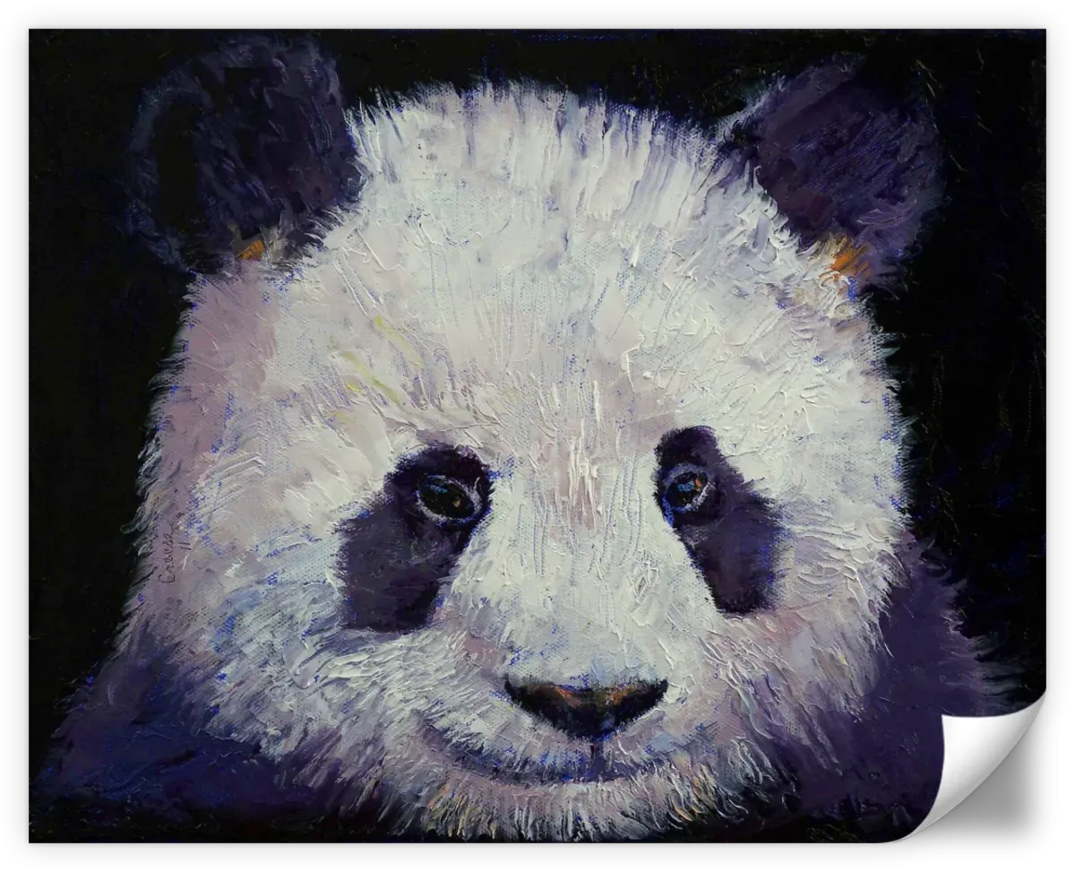 A Baby Panda Wall Art