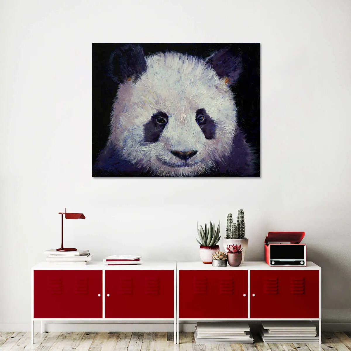 A Baby Panda Wall Art