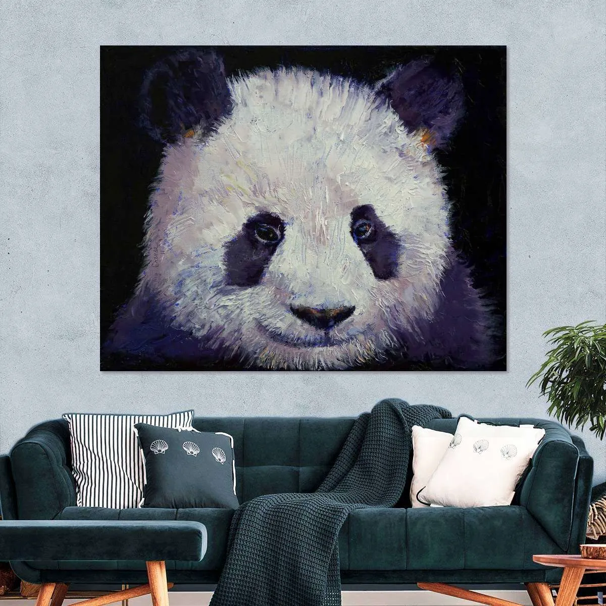 A Baby Panda Wall Art