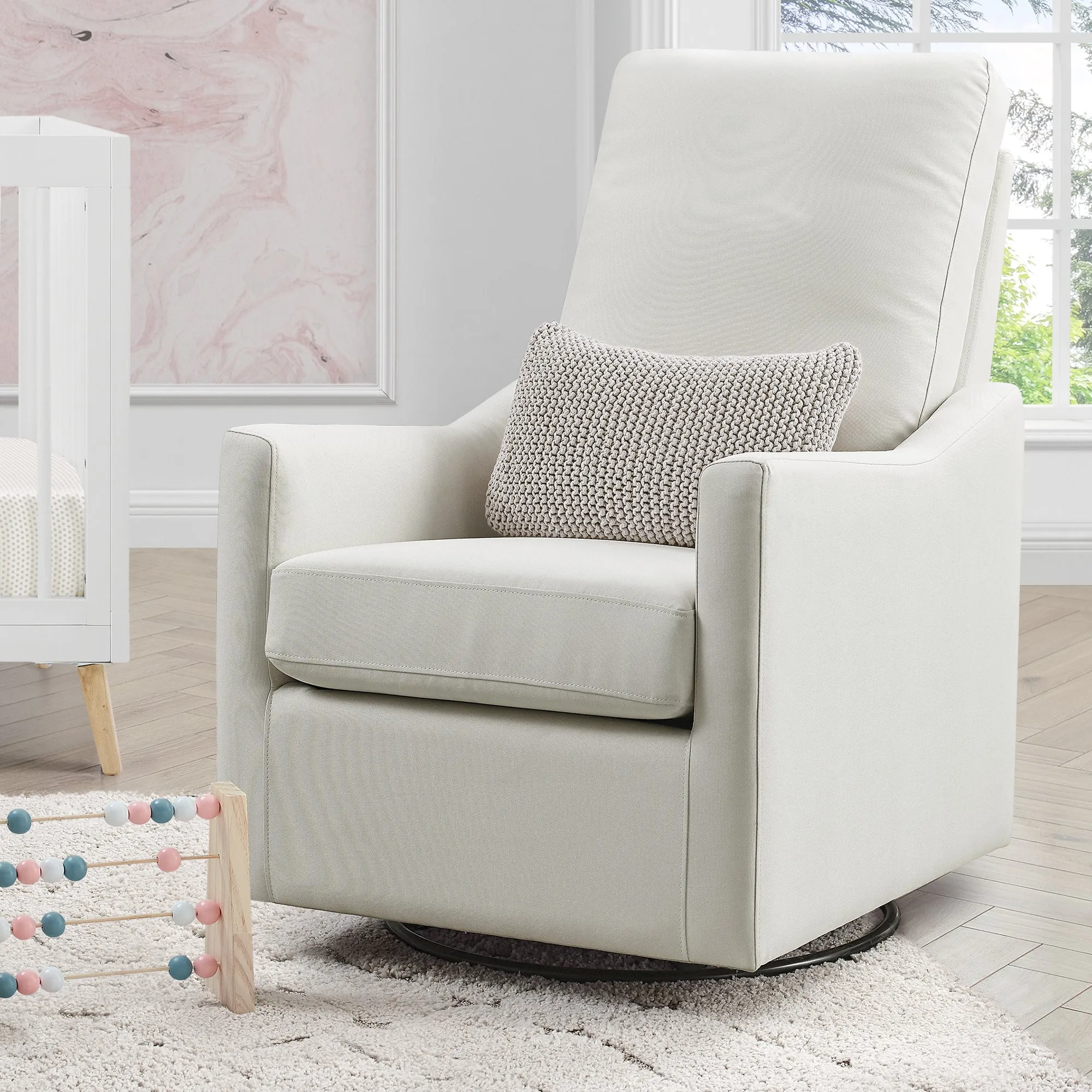 Adley Nursery Glider Swivel Rocker Chair