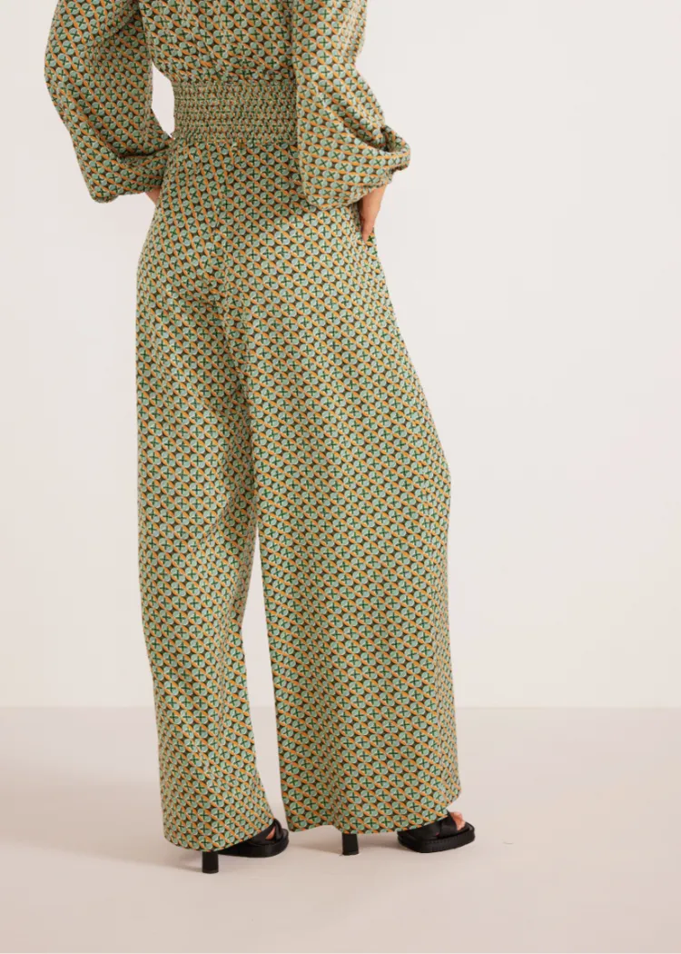 Alexis Pants - Green- ***FINAL SALE***