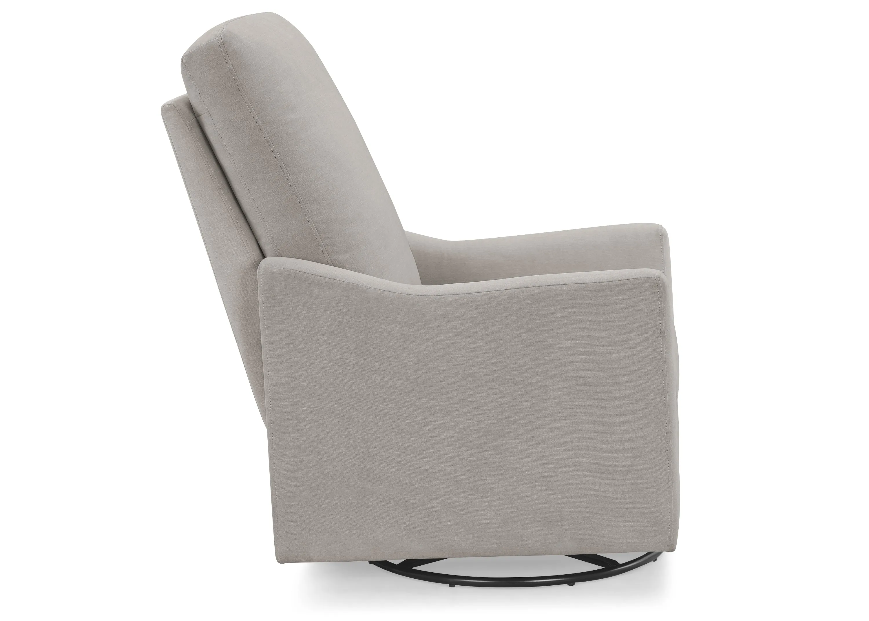 Andie Nursery Glider Swivel Chair with LiveSmart Fabric