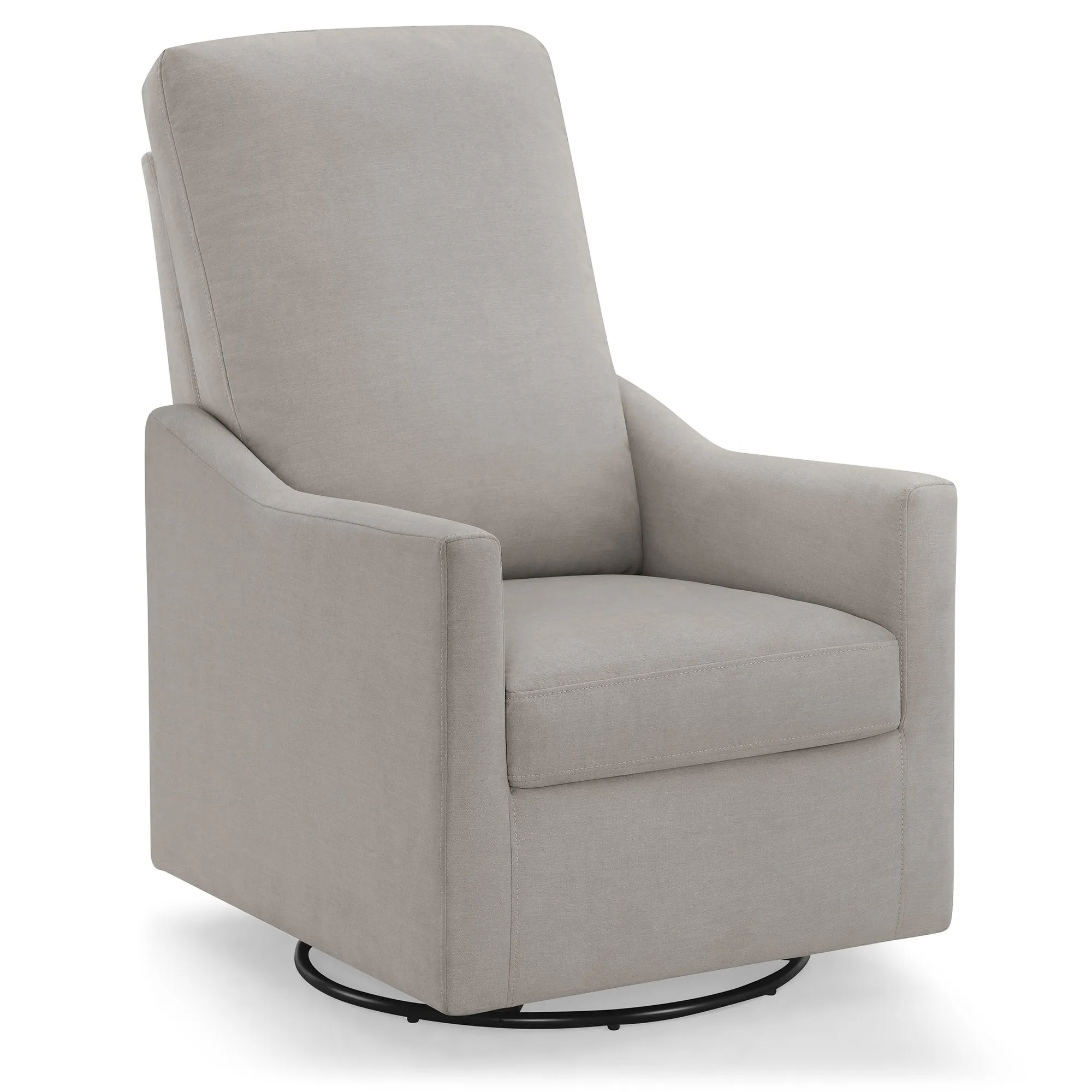 Andie Nursery Glider Swivel Chair with LiveSmart Fabric