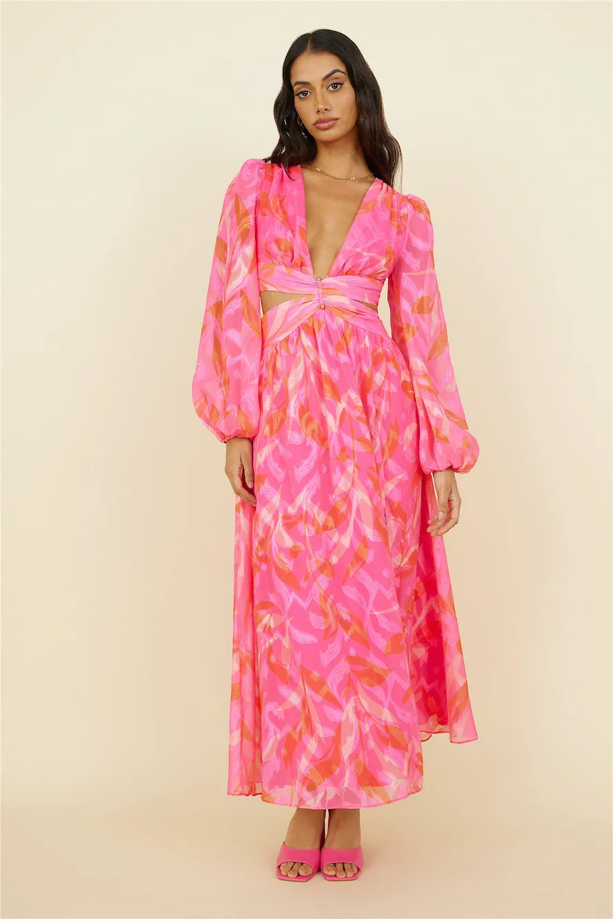 Angel City Maxi Dress Pink