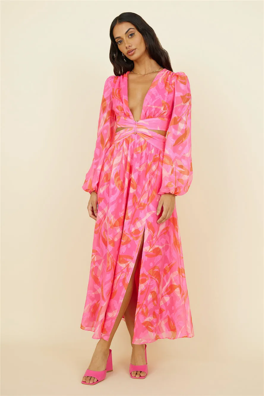 Angel City Maxi Dress Pink