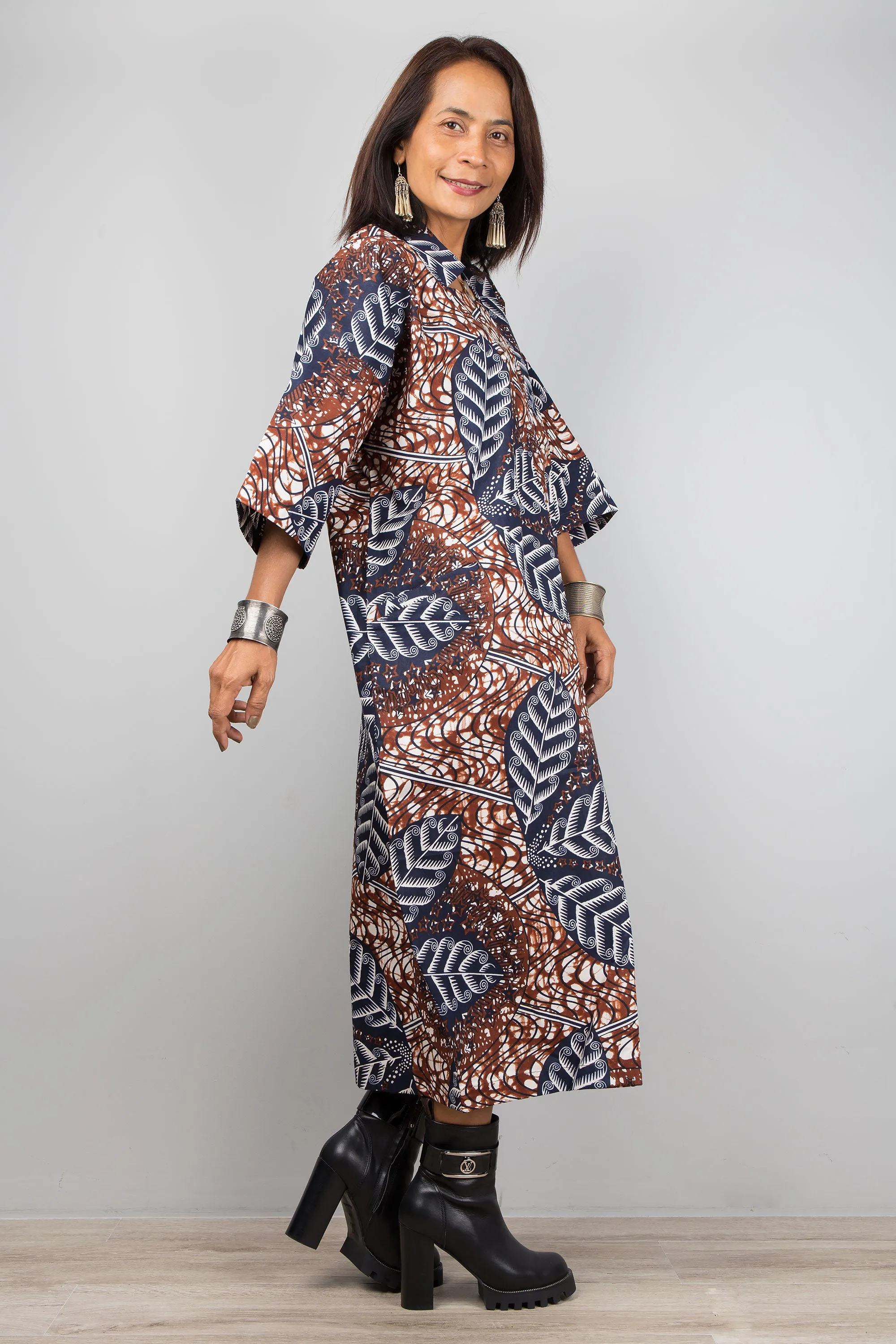 Ankara Kaftan dress