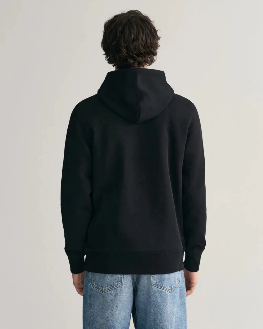 Archive Shield Hoodie - Black