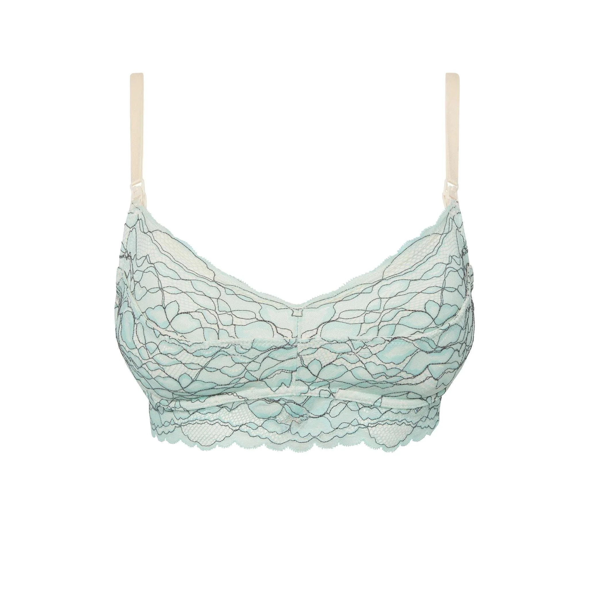 Ayla Luxury Lace Nursing   Handsfree Pumping Bra