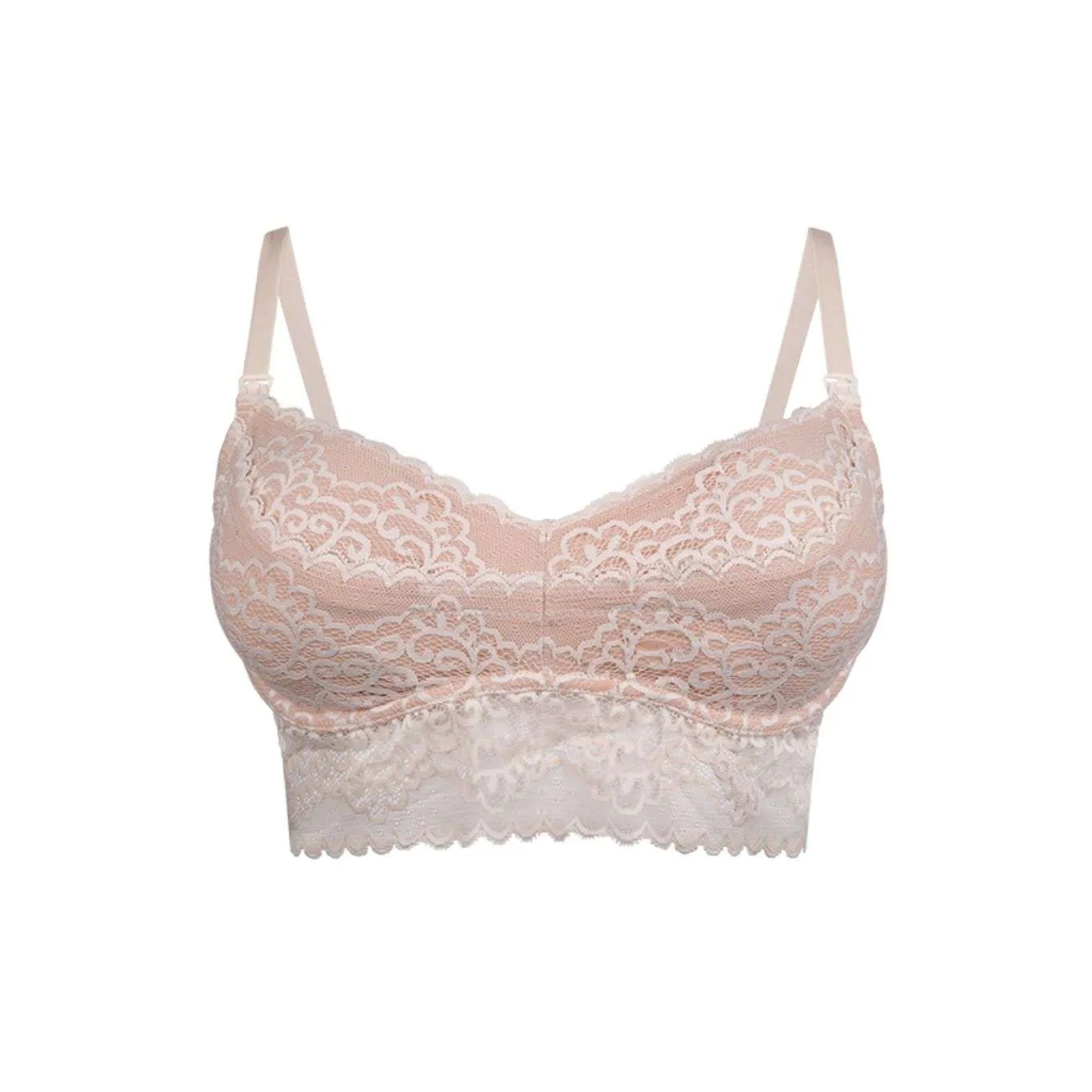 Ayla Luxury Lace Nursing   Handsfree Pumping Bra