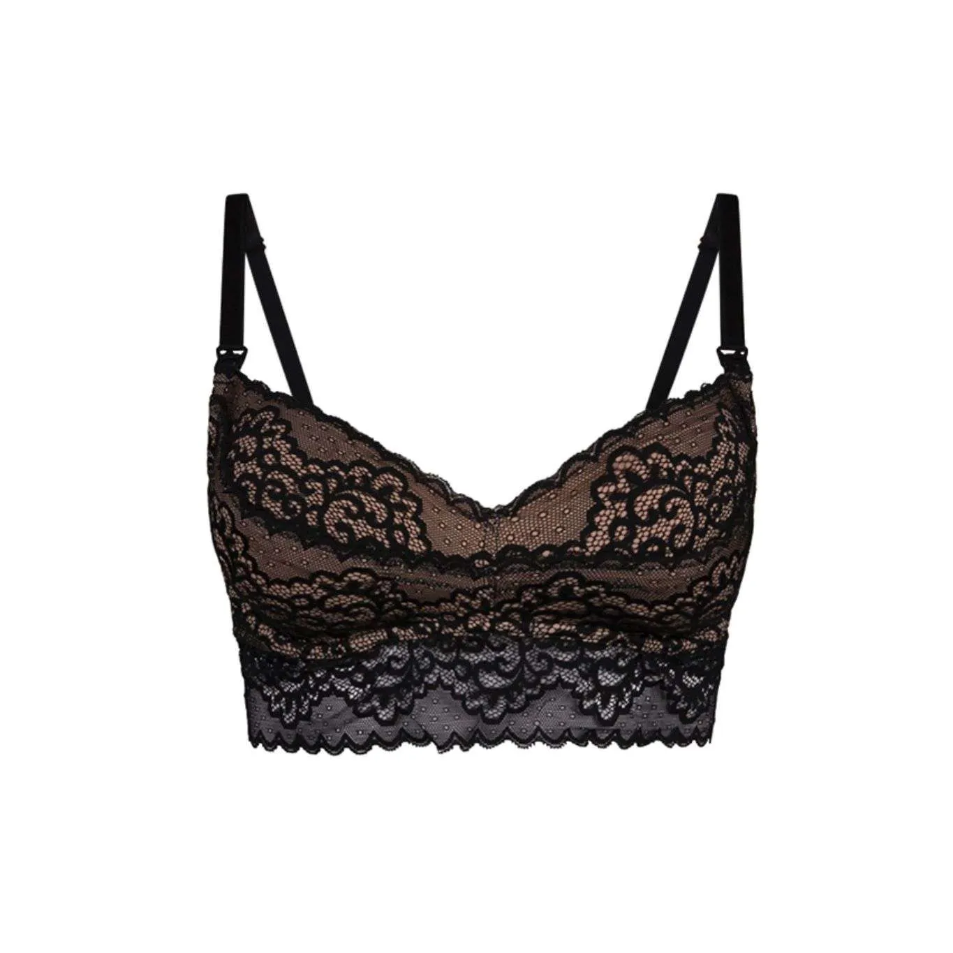 Ayla Luxury Lace Nursing   Handsfree Pumping Bra