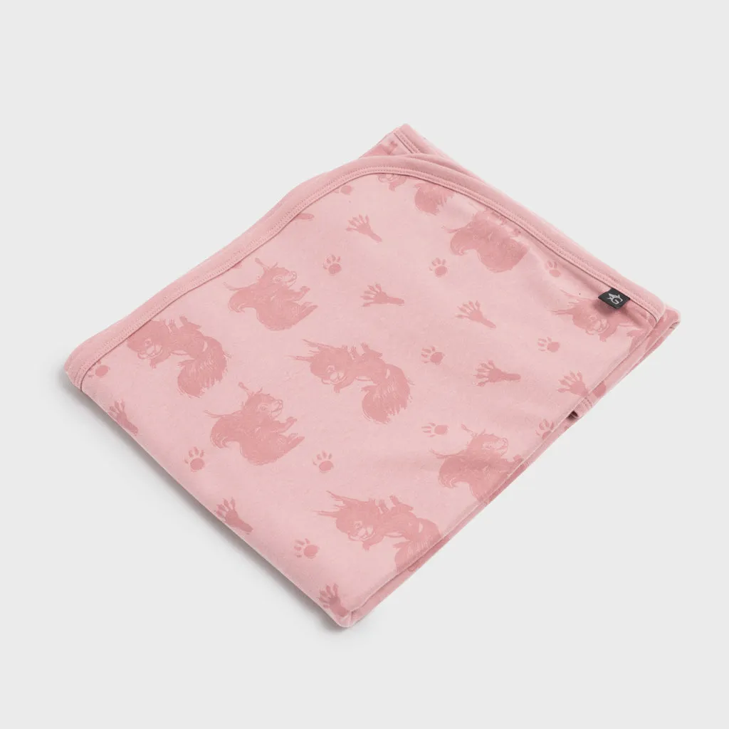 Baby Blanket, Ratatosk, Pink