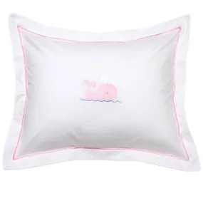 Baby Boudoir Pillow Cover in Whale Pink