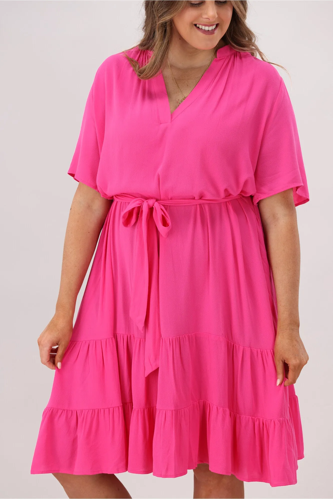 Betty Basics Port Douglas Dress French Rose