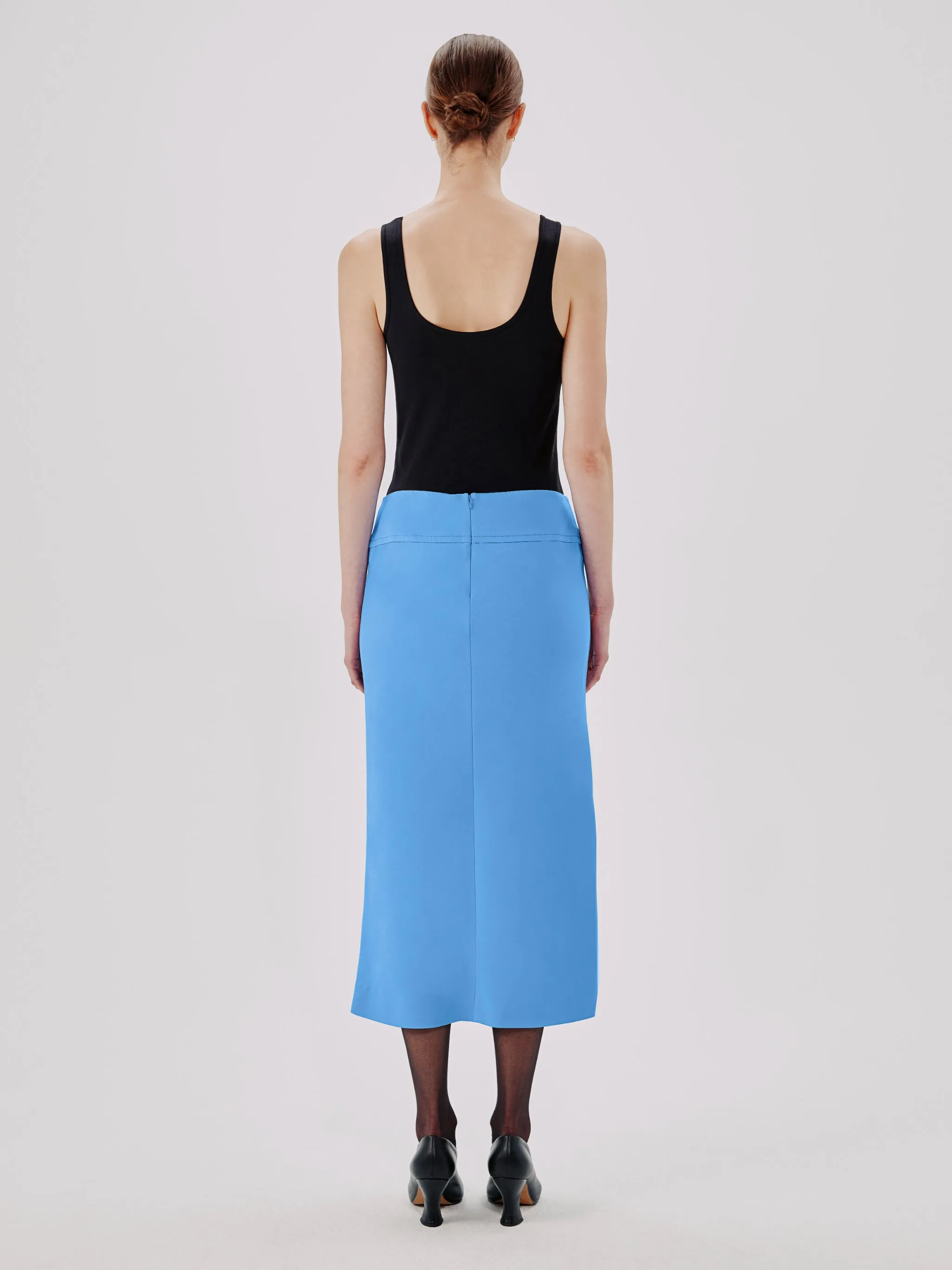 Bias Slip Skirt