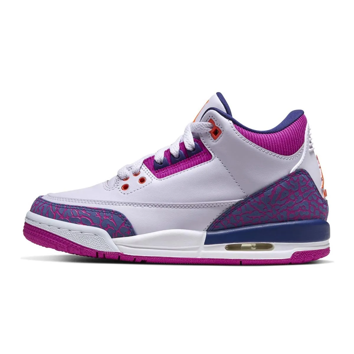 Big Kids Girls' Air Jordan 3 Retro (GS) Shoe