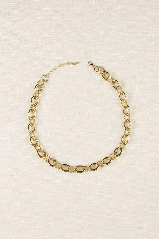 Bold Chain Necklace - Gold