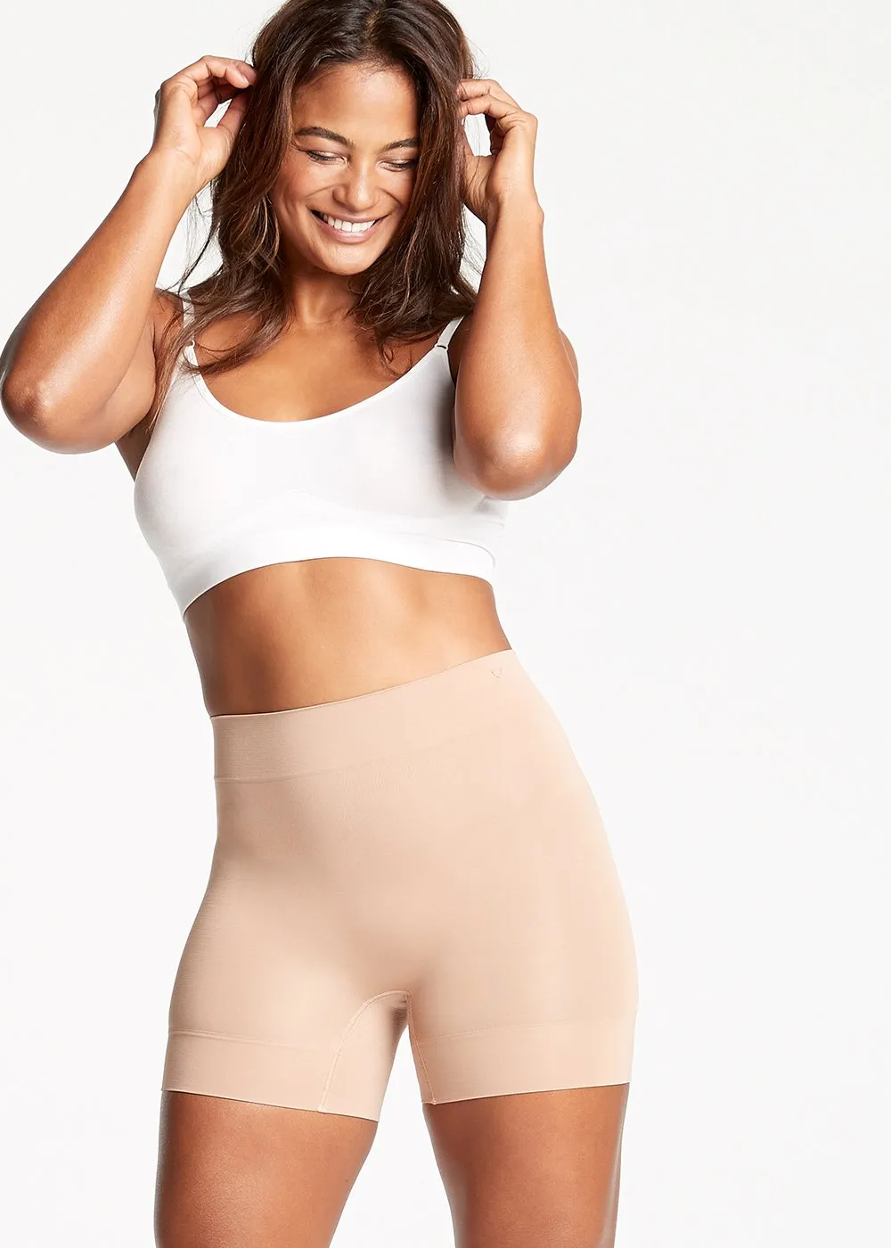 Bria Comfortably Curved Smoothing Short - Seamless