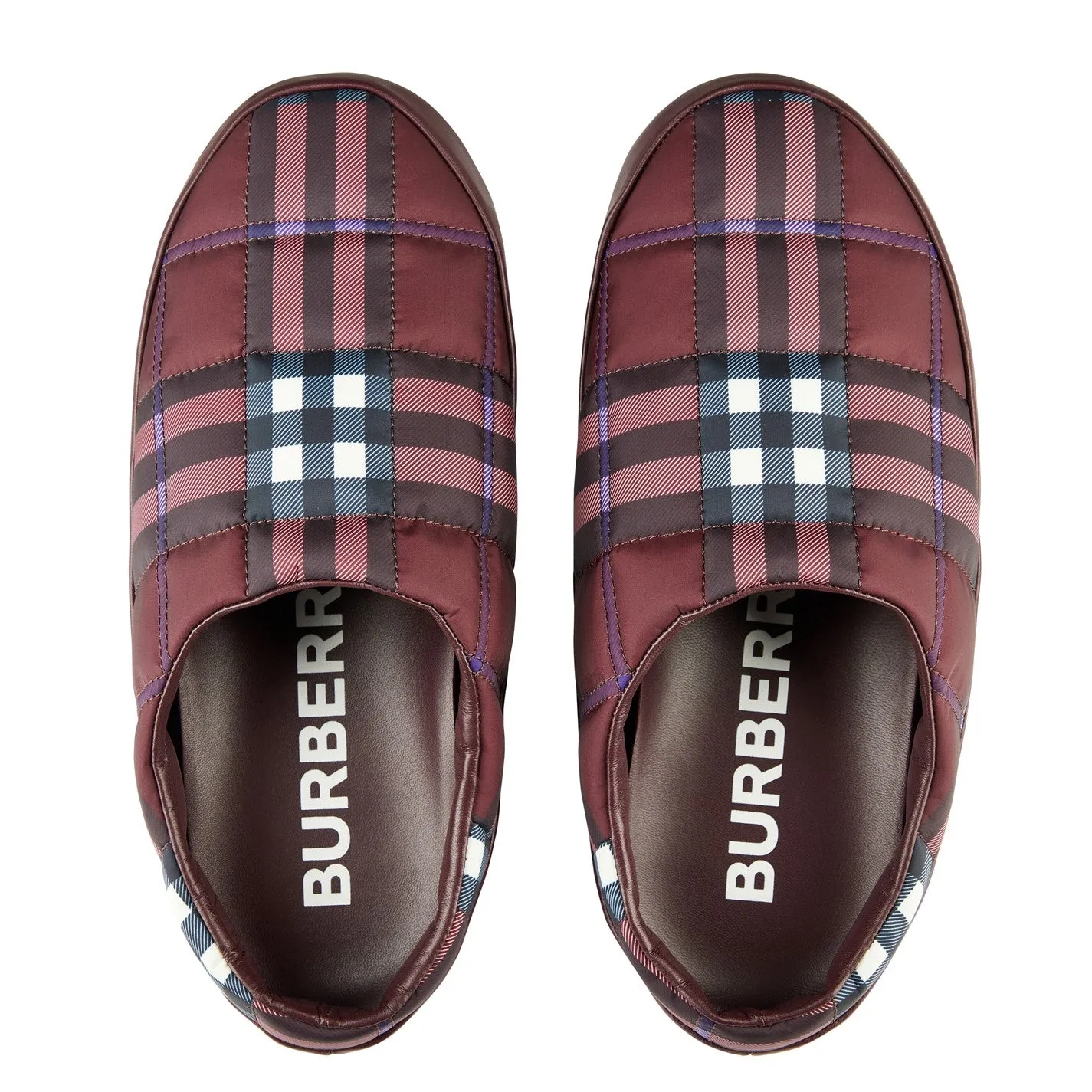 Burberry Northaven Check Slippers