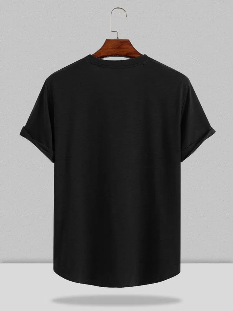 Casual Round Neck T-shirt