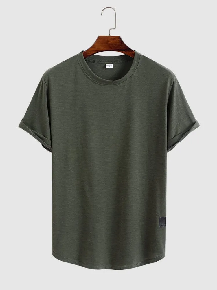 Casual Round Neck T-shirt