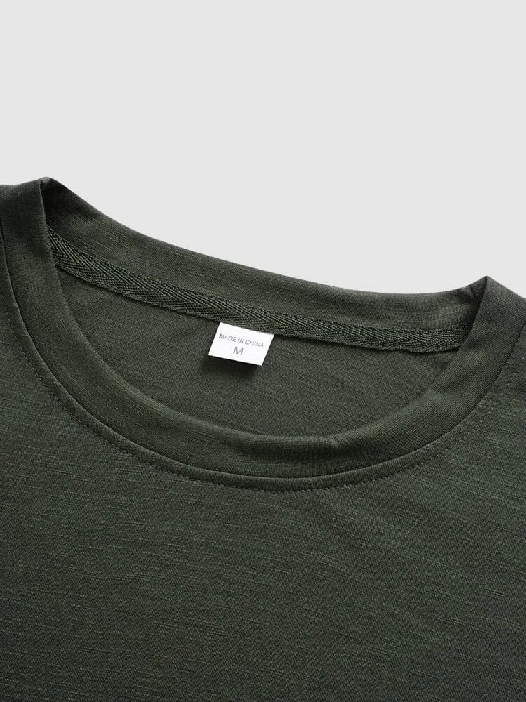 Casual Round Neck T-shirt