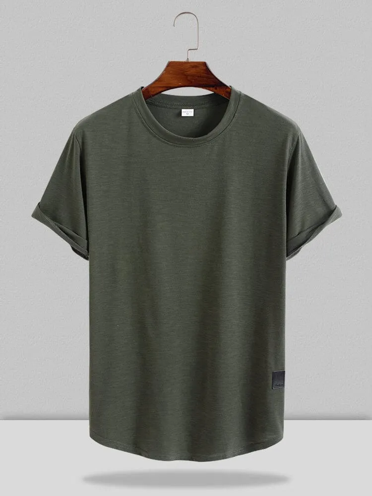 Casual Round Neck T-shirt