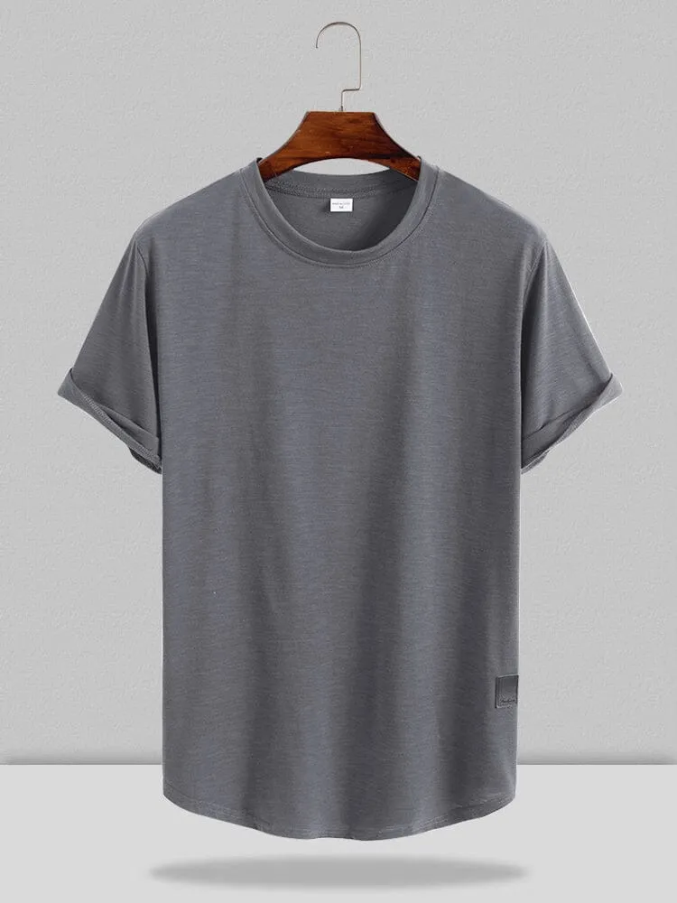 Casual Round Neck T-shirt