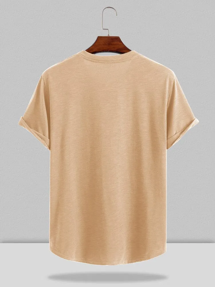 Casual Round Neck T-shirt