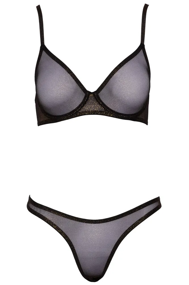 Cottelli Lingerie Transparent Set