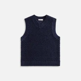 Craig Green Rope Knit Vest - Navy