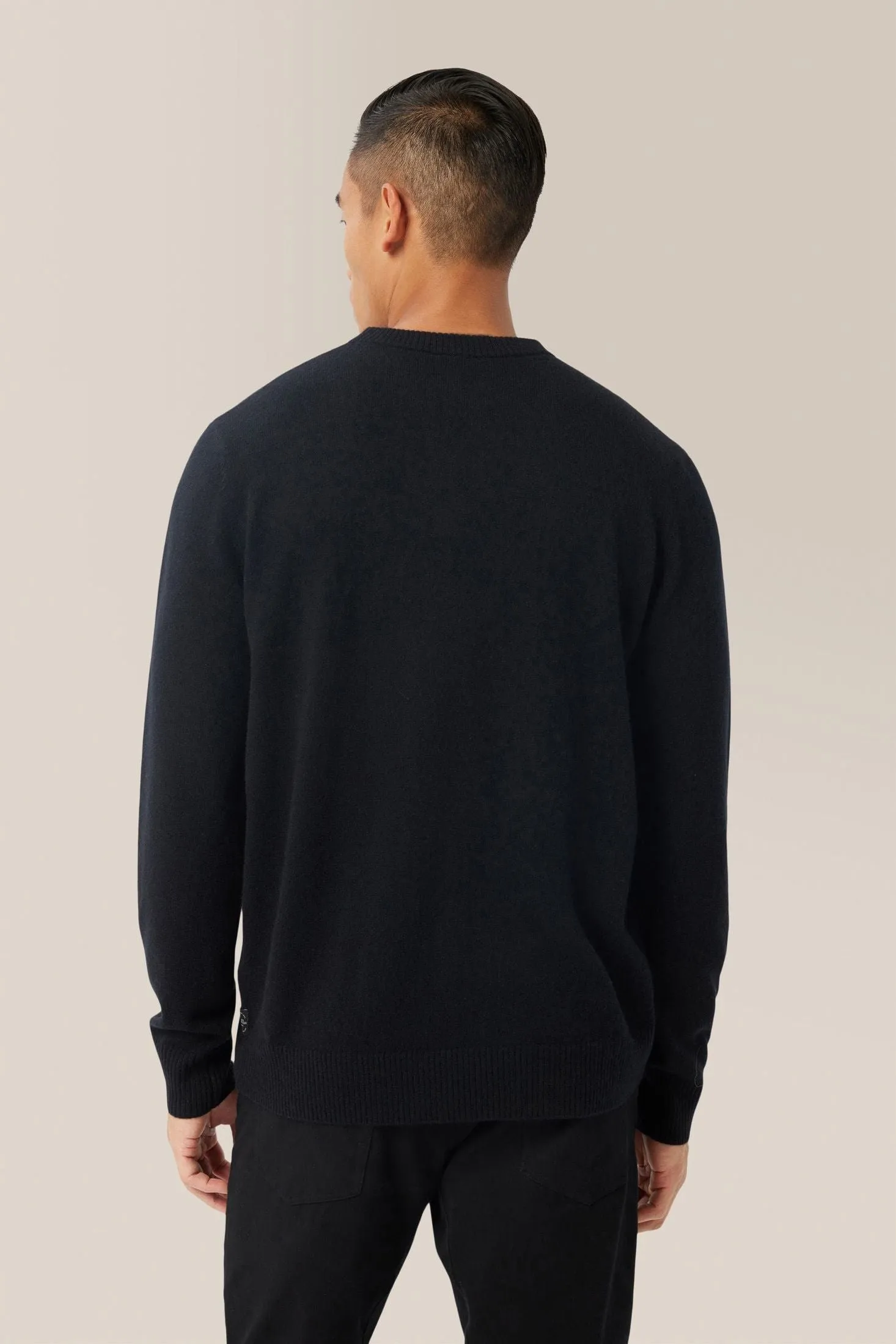 Crew Sweater | Recycled Cashmere