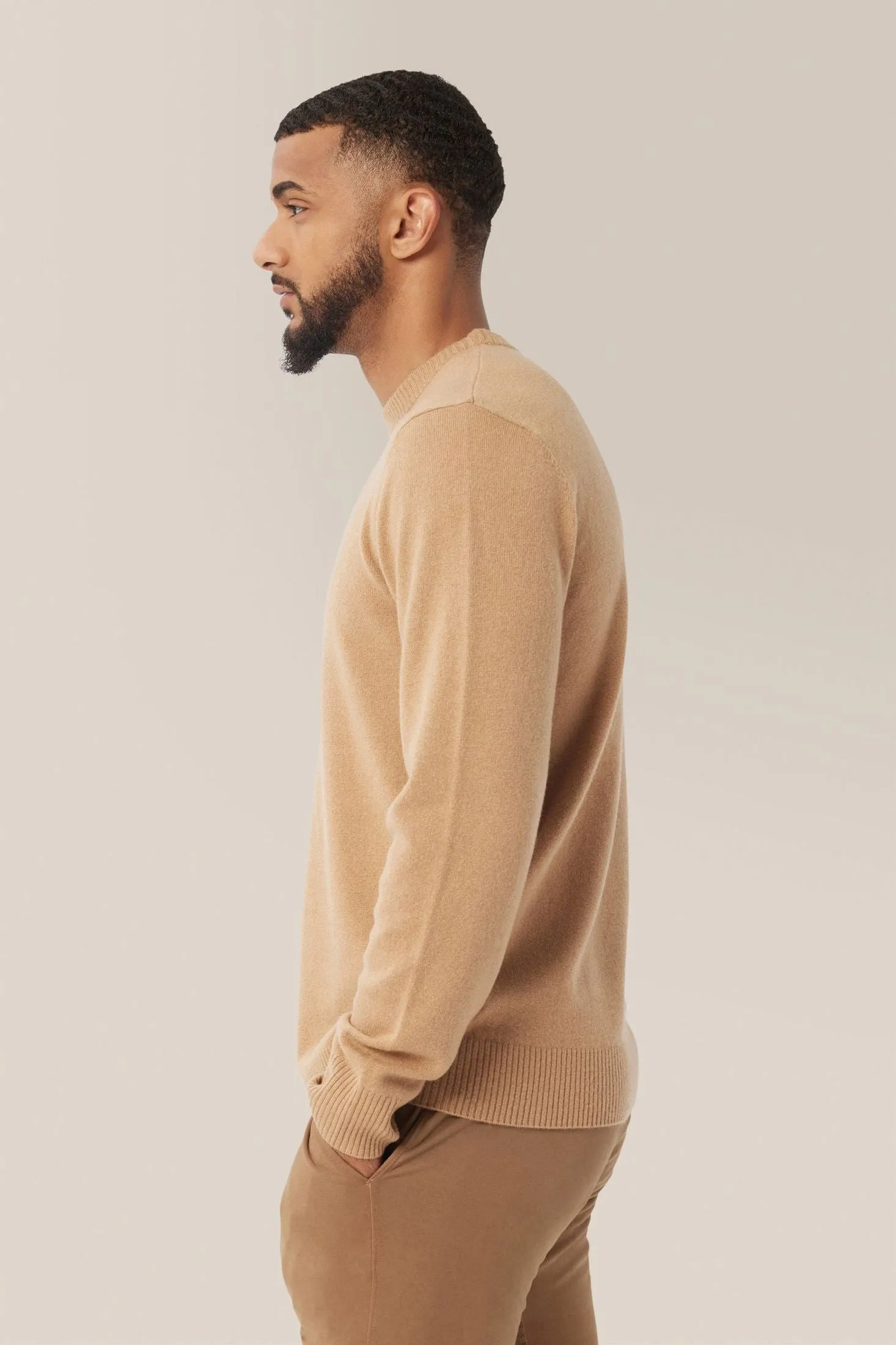 Crew Sweater | Recycled Cashmere