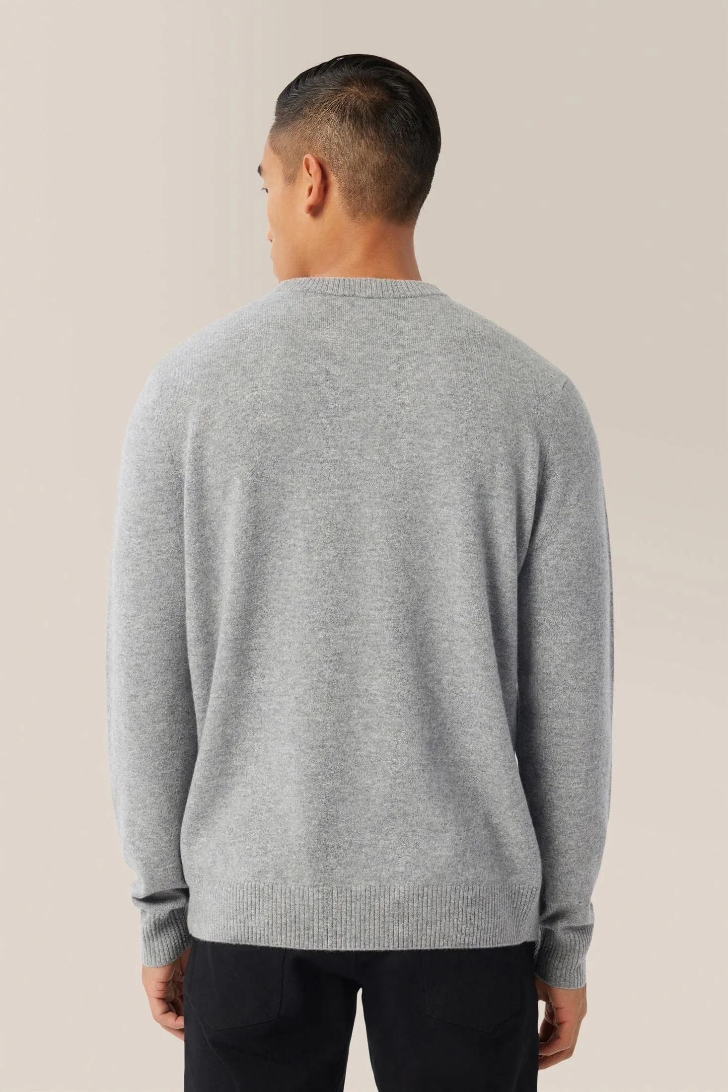 Crew Sweater | Recycled Cashmere