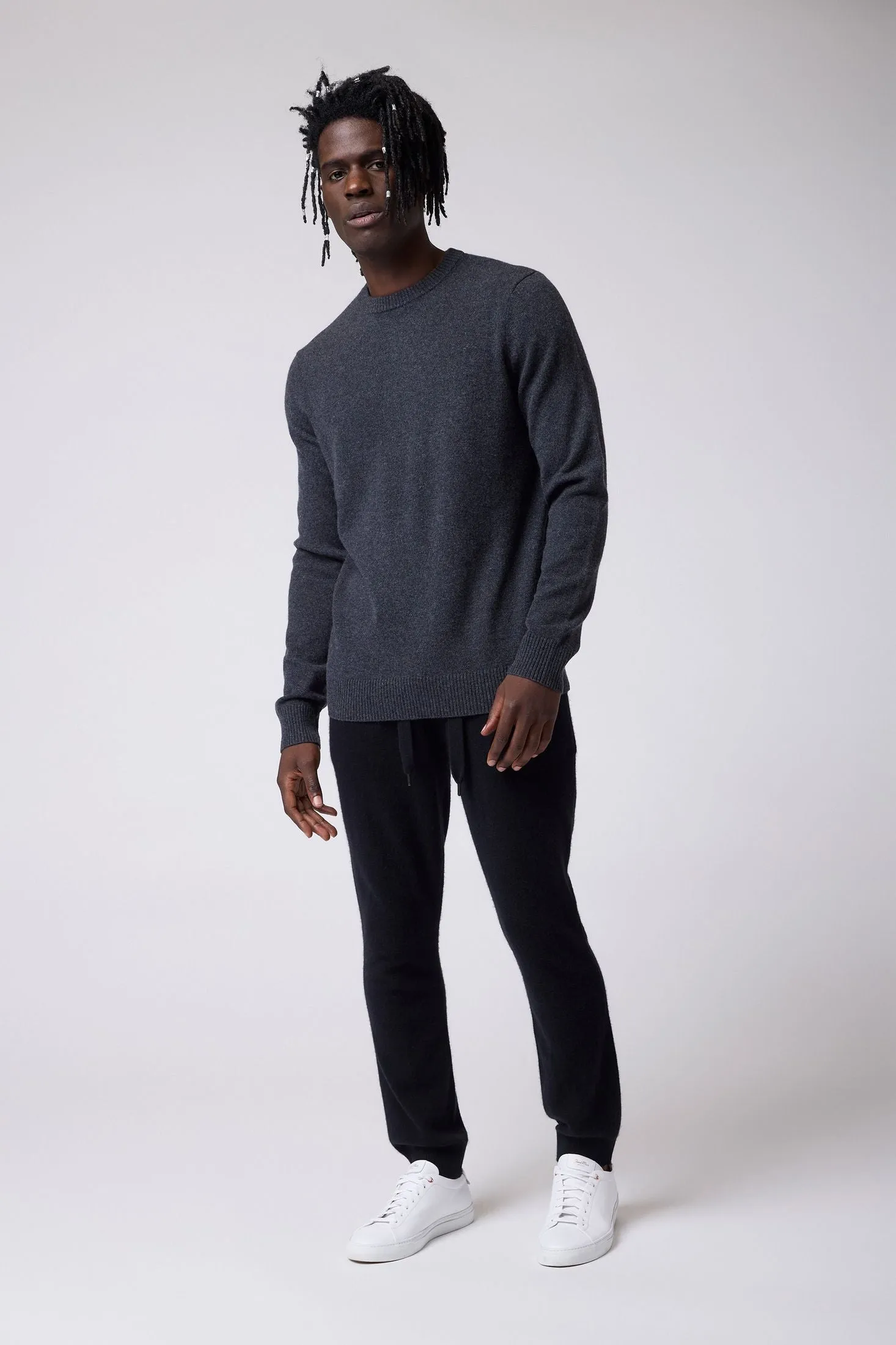 Crew Sweater | Recycled Cashmere