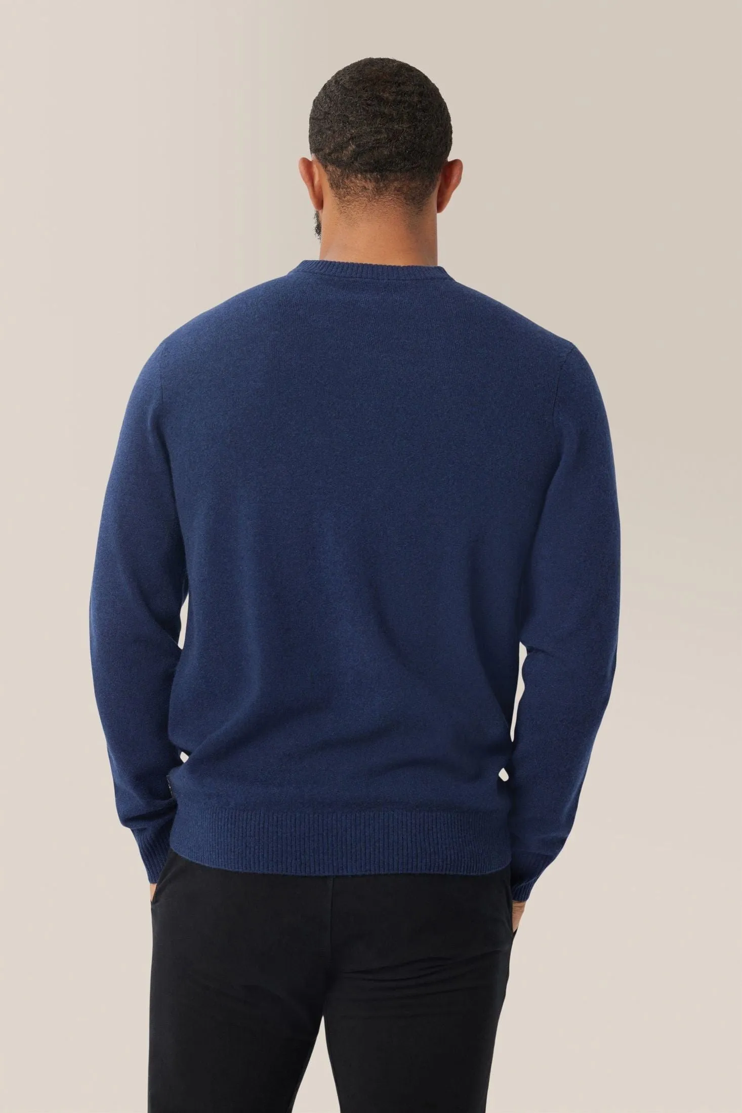 Crew Sweater | Recycled Cashmere