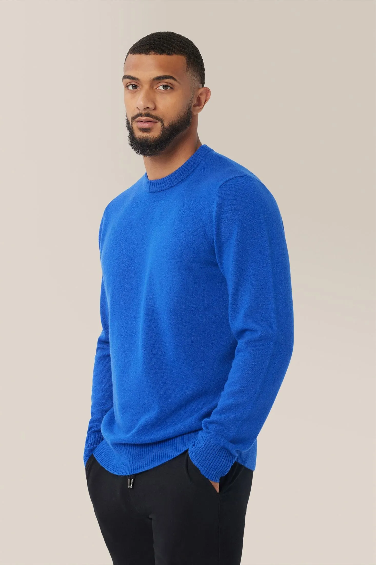 Crew Sweater | Recycled Cashmere